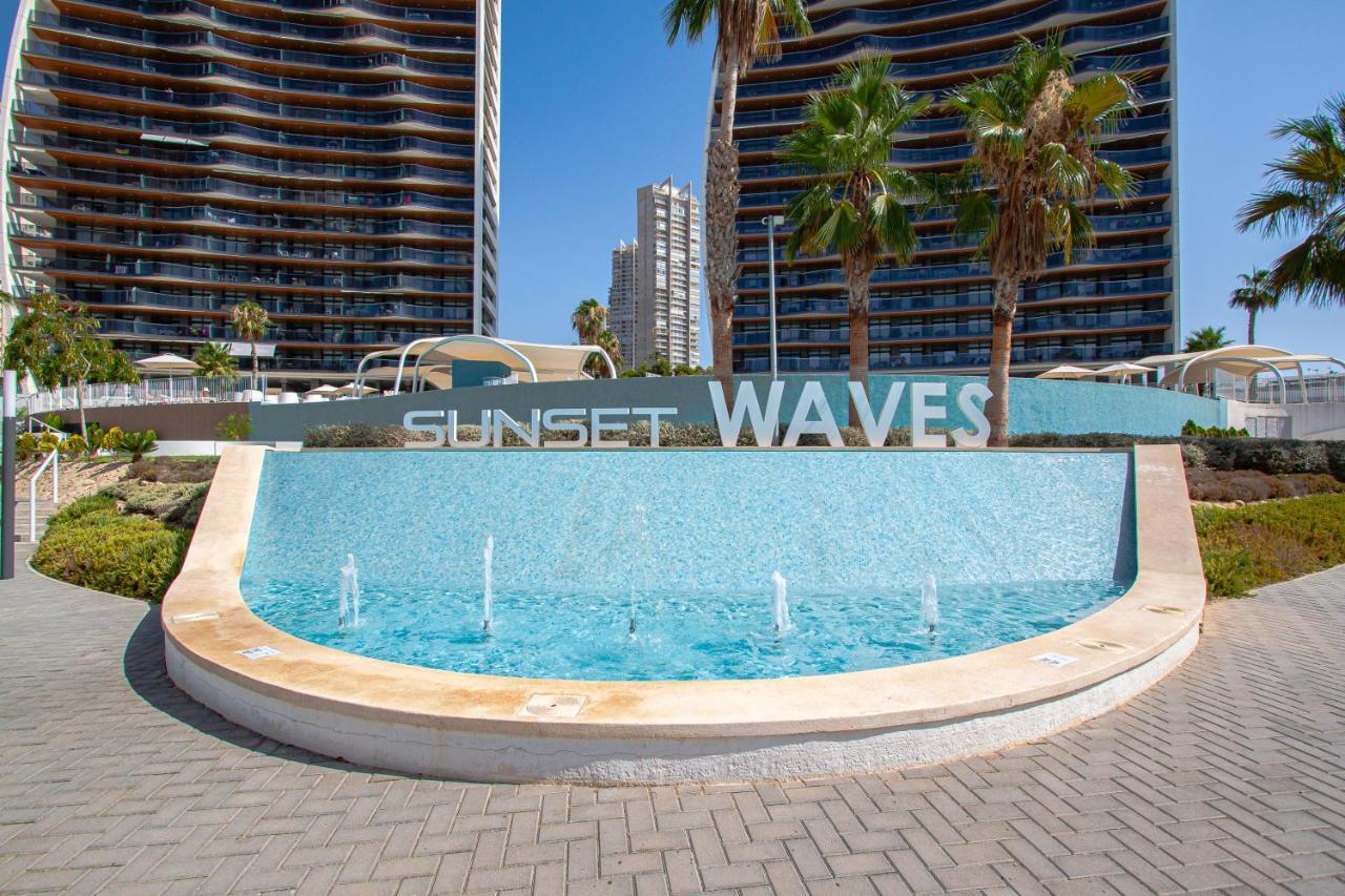 Sunset Waves Blue Sky Apartment Бенидорм Экстерьер фото